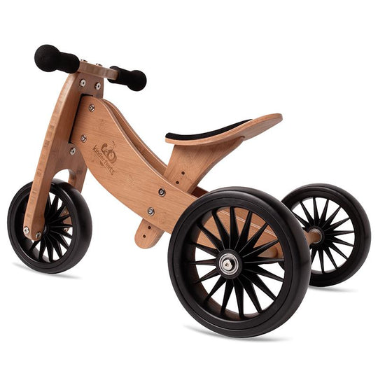 Tiny Tot PLUS 2 in 1 Balance Bike & Trike - Bamboo