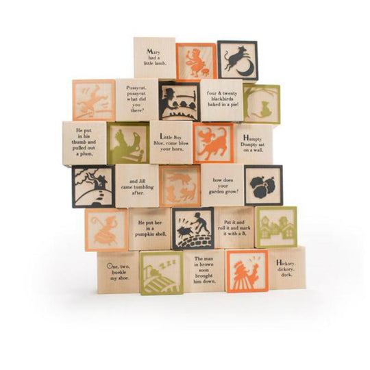 Nursery Rhyme Wooden Blocks