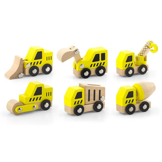 Construction Vehicles Set 6pc