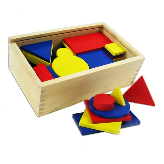 Logic Shapes Blocks in a Box