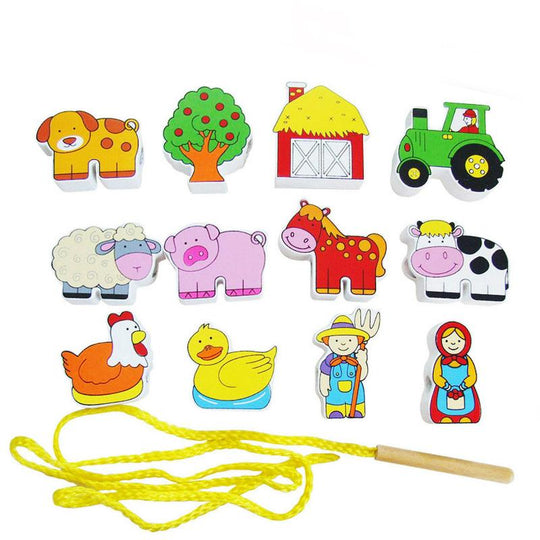 Lacing Farm Animals