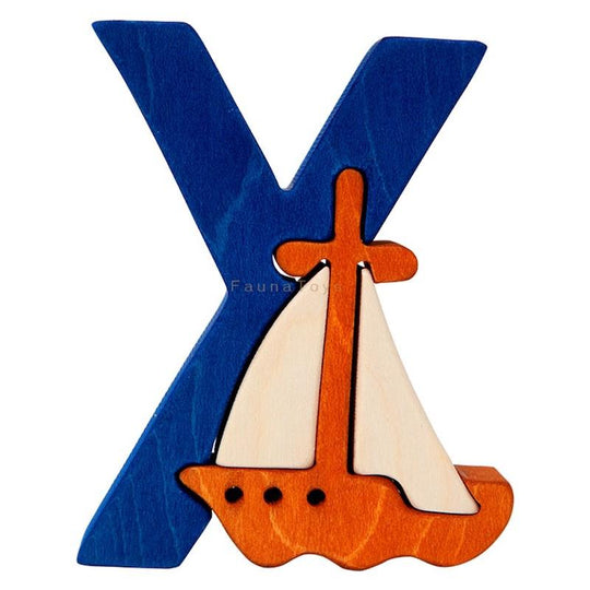 Y for Yacht Letter Puzzle