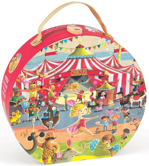 ZZZ Janod - Circus Suitcase Puzzle