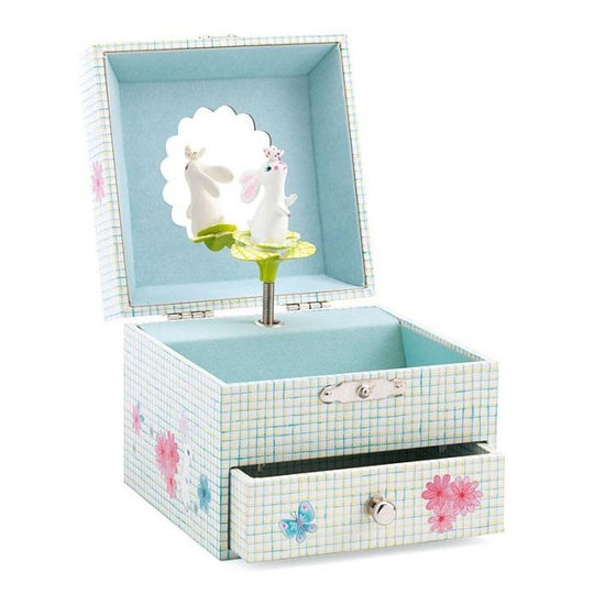 Sweet Rabbit Musical Jewellery Treasure Box