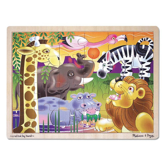 African Plains Jigsaw Puzzle 24pc