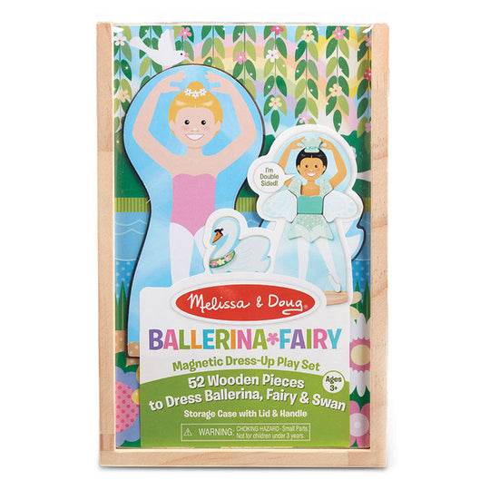 Ballerina Fairy Magnetic Dress-Up Playset